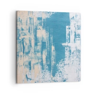 Vászonkép - Jégcsapon keresztül - 50x50 cm