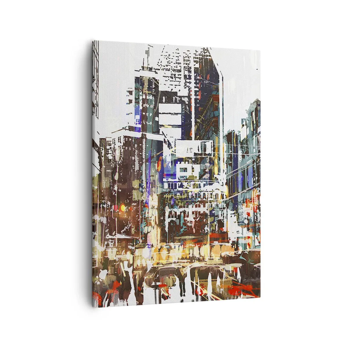 Vászonkép - Csillogó város - 50x70 cm