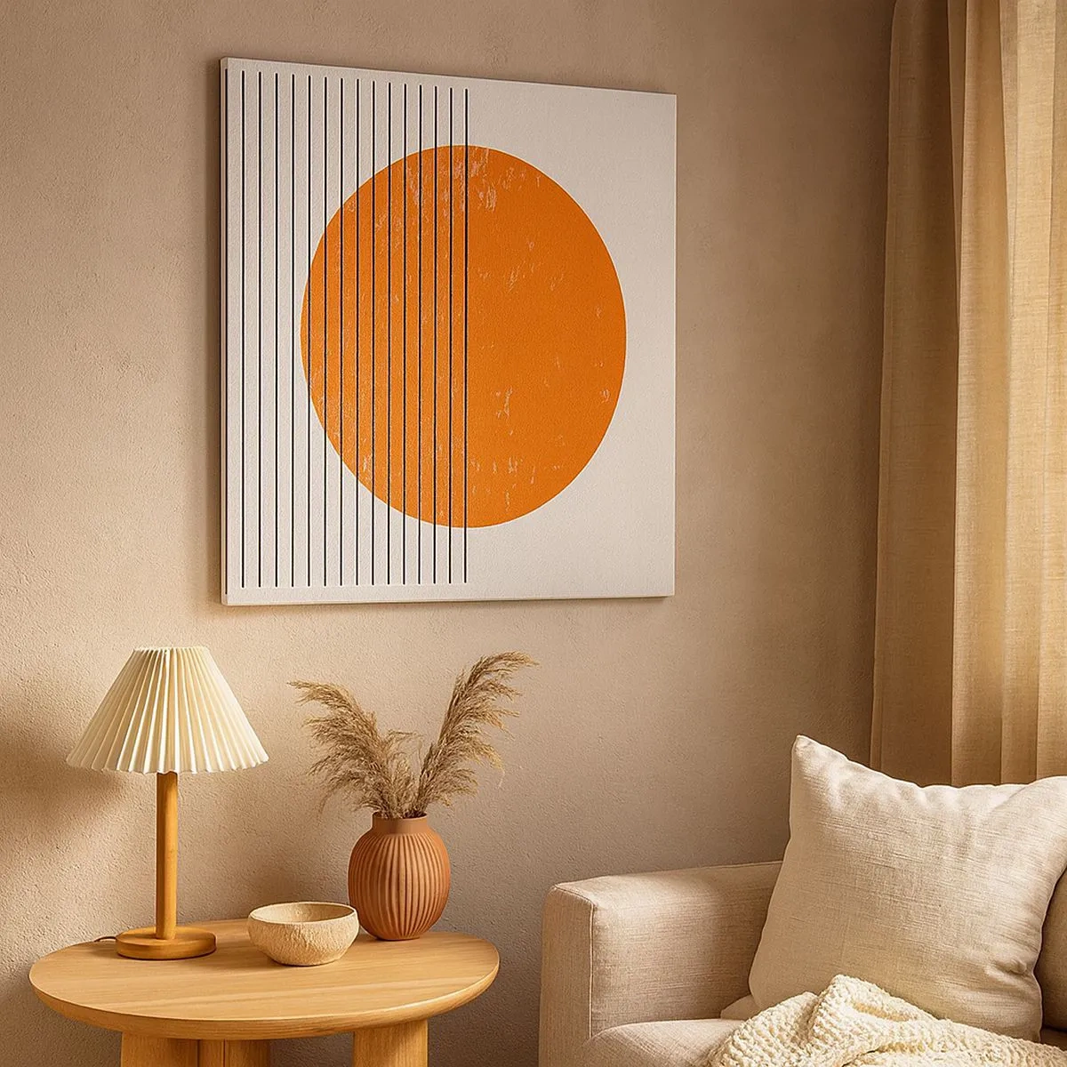 Vászonkép - Mindig a nap - 30x30 cm