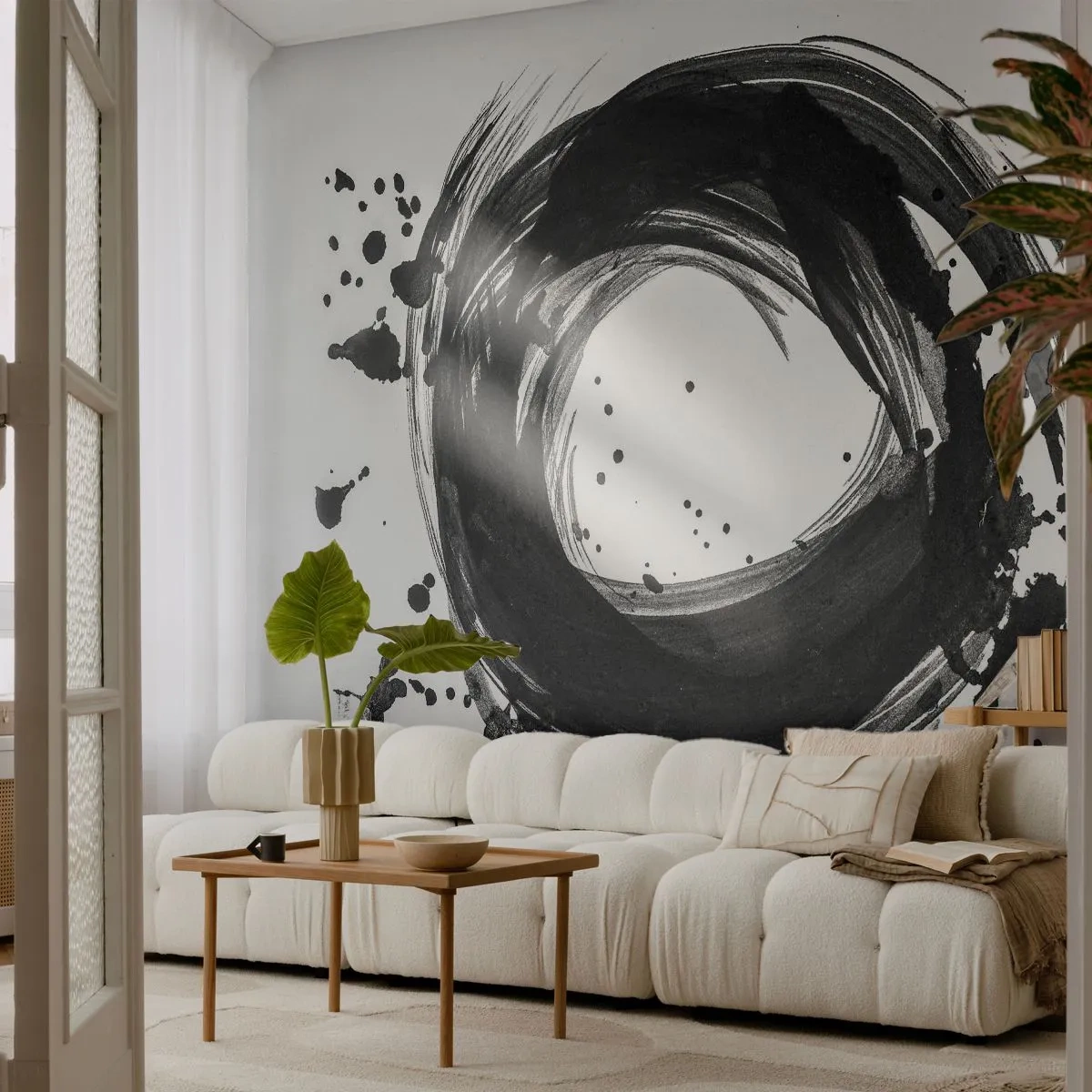 Fotótapéta Premium Canvas - A teremtés örvénye - Absztrakció, Darab, Grafika - 250x175 cm