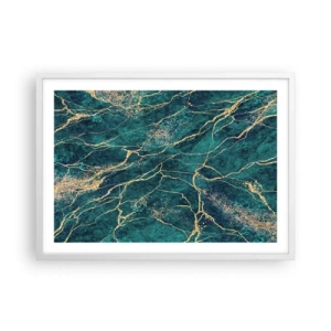 Poszter fekete keretben - Aranybánya - 70x50 cm
