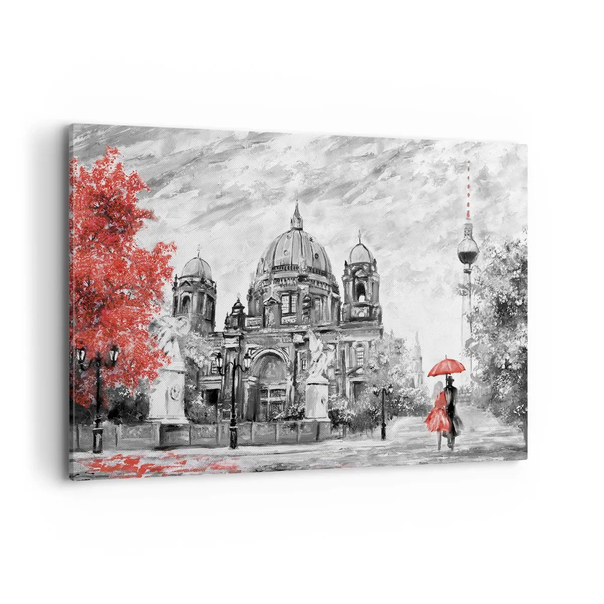 Vászonkép - Berlini találkozó - 120x80 cm