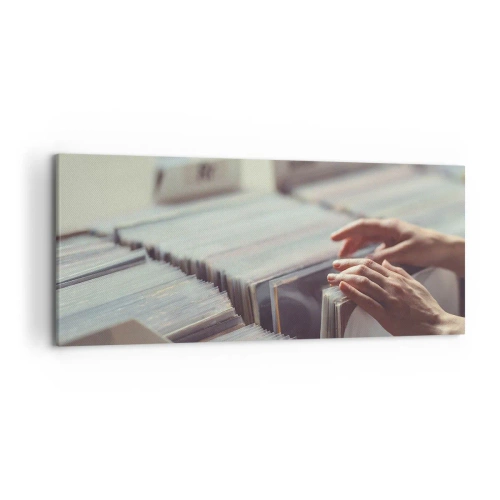 Vászonkép - Érzelmeket keresése - 120x50 cm