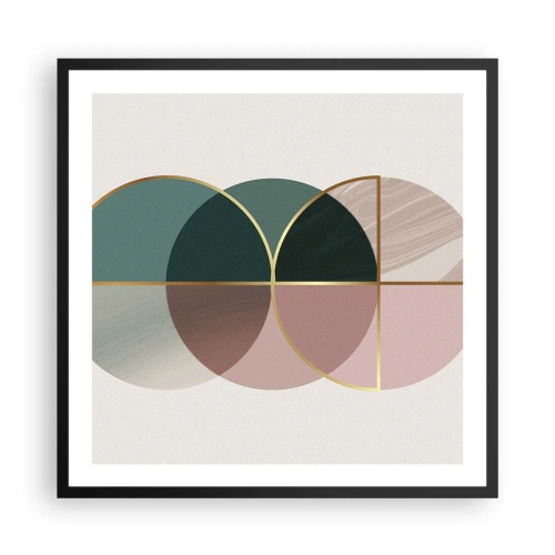 Poszter fehér keretben - Kerékről kerékre... - 60x60 cm