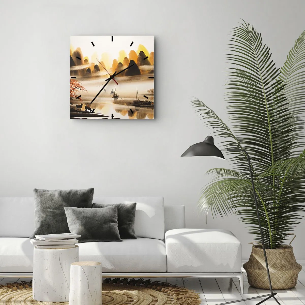 Falióra, Óra - Távolabb, mint a Távol-Kelet - 30x30 cm