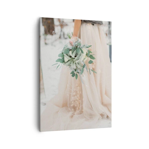 Vászonkép - És boldogan éltek, míg meg nem haltak. - 50x70 cm