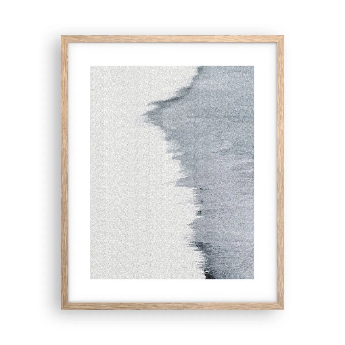 Poszter világos tölgy keretben - Titokzatos felvétel - 40x50 cm