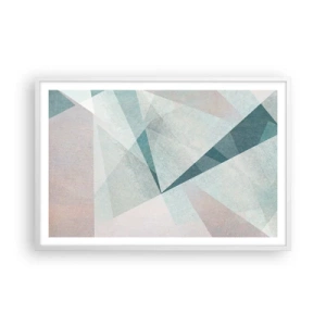 Poszter fekete keretben - Nyugodtan, de dinamikusan - 91x61 cm