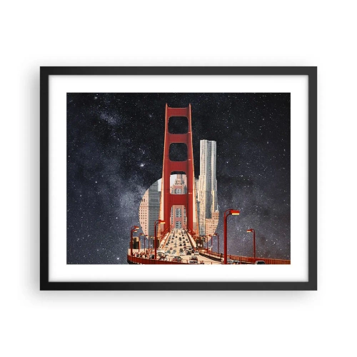 Poszter fehér keretben - Mindig a középpontban - 50x40 cm