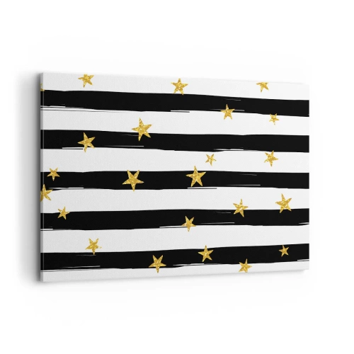 Vászonkép - Mindannyian szerencsés csillag alatt születtünk - 120x80 cm