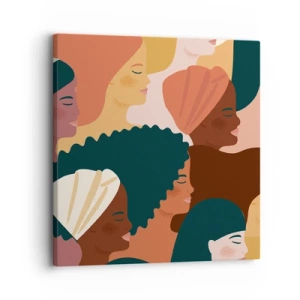 Vászonkép - Csak a nőiesség - 30x30 cm