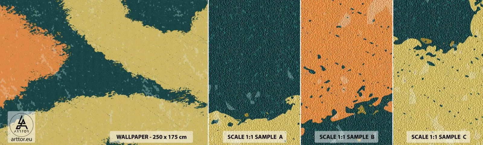 Fotótapéta Minta Standard Eco - Absztrakció - lassú mozgás - Absztrakció, Darab, Idős - 100x30 cm
