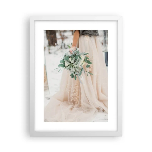 Poszter fekete keretben - És boldogan éltek, míg meg nem haltak. - 30x40 cm