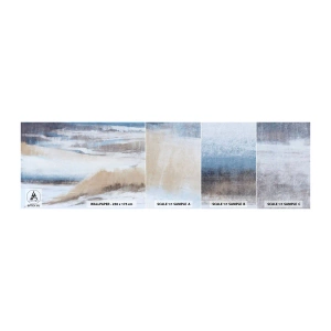 Fotótapéta Minta Öntapadós Deluxe Sticker - Téli kompozíció - Téli, Darab, Pasztell - 100x30 cm