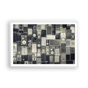 Poszter fekete keretben - És minden rendben van - 91x61 cm