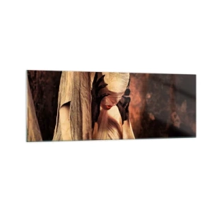 Üveg kép - A jó és a rossz között - 140x50 cm