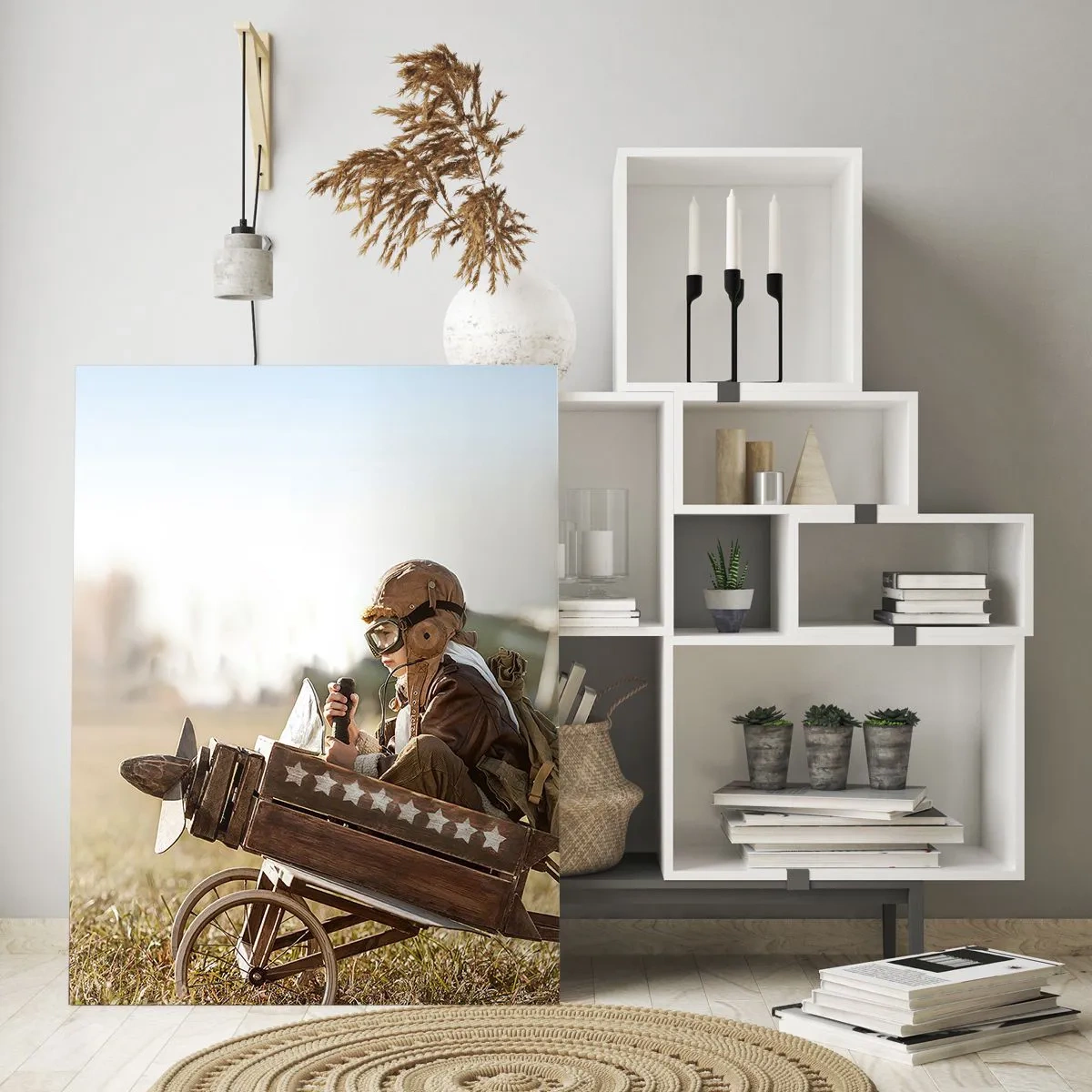 Üveg kép - Indulás egy álom felé - 80x120 cm