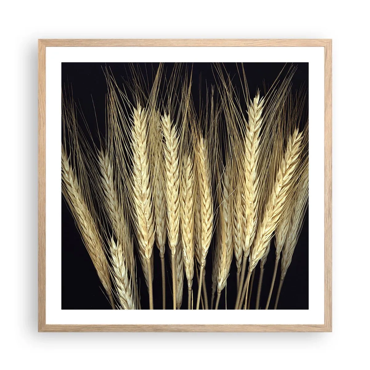 Poszter világos tölgy keretben - Rusztikus varázslat - 60x60 cm