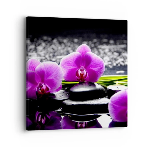 Vászonkép - Elmerülni a békében és a csendben - 40x40 cm