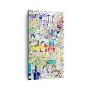 Vászonkép - Egyszerűen tetszik a szemnek - 45x80 cm