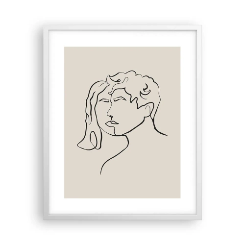 Poszter fekete keretben - És egységgé vált - 40x50 cm