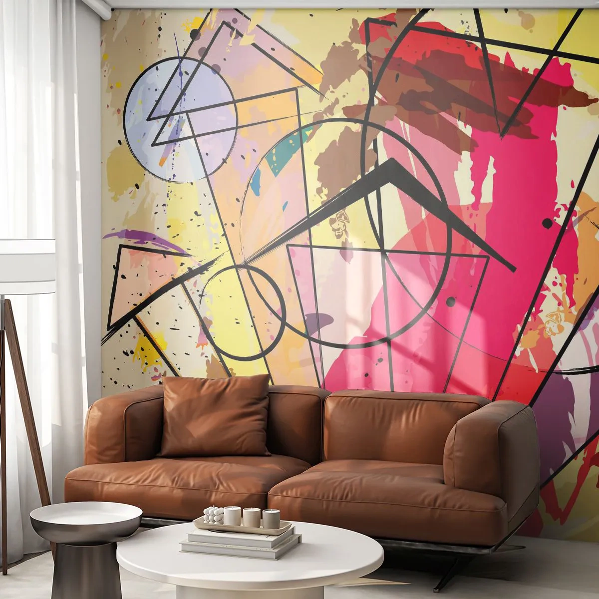 Fotótapéta Premium Canvas - Robbanás - Absztrakció, Darab, Grafika - 150x105 cm