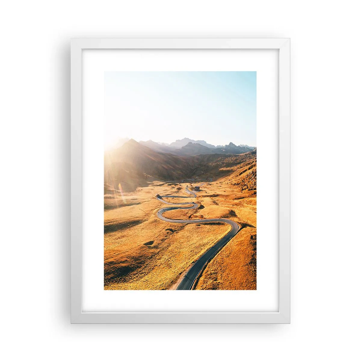 Poszter fekete keretben - Egy arany völgyben - 30x40 cm