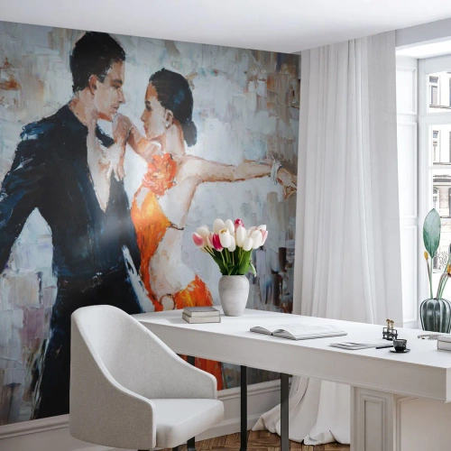 Fotótapéta Premium Canvas - Dirty dancing - Absztrakció, Tánc, Tangó - 400x280 cm