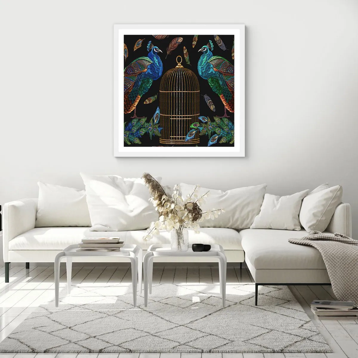 Poszter fekete keretben - Királyi köntösben - 30x30 cm