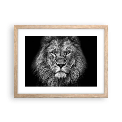 Poszter világos tölgy keretben - Őfelségi palástban - 40x30 cm