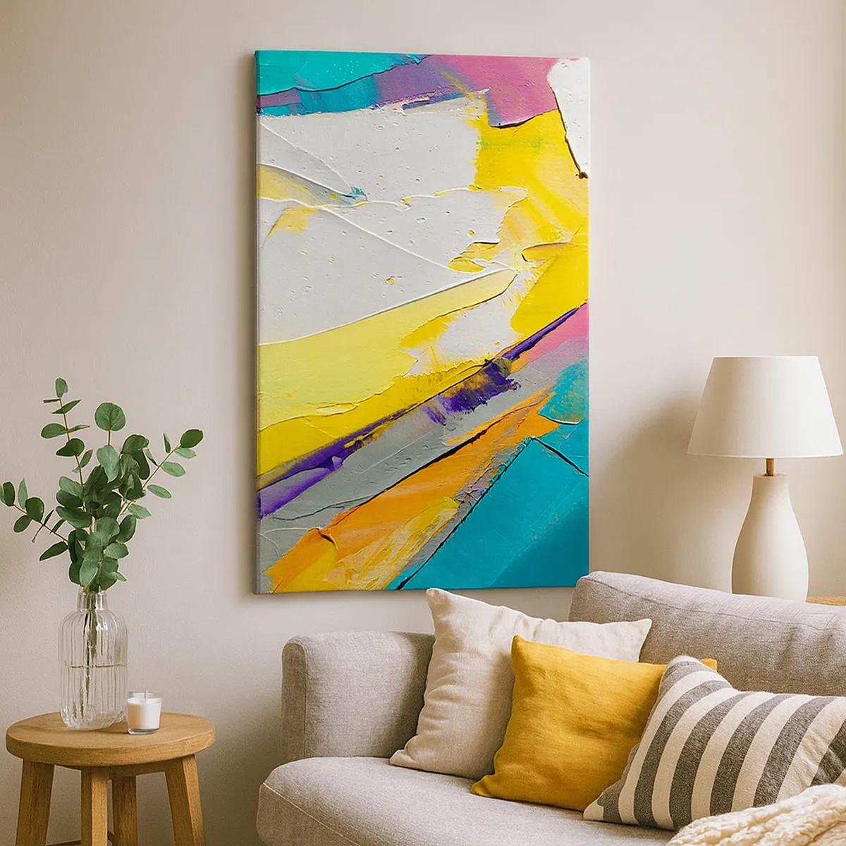 Vászonkép - A fény anatómiája - 50x70 cm