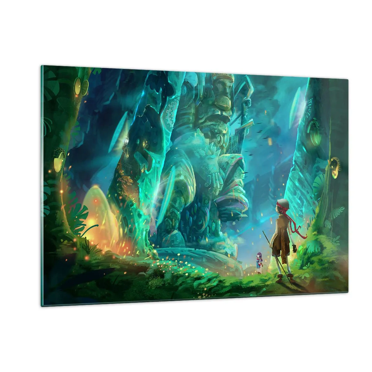 Üveg kép - A nagy mesekönyvből - 120x80 cm