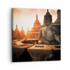 Vászonkép - A nagy bölcsesség időjárása - 30x30 cm