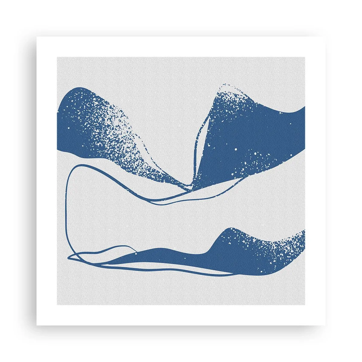 Poszter - Szárnyas absztrakció - 50x50 cm