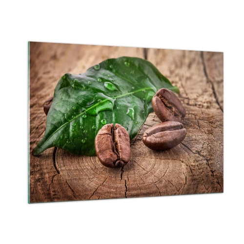 Üveg kép - A legigazibb és fekete - 100x70 cm