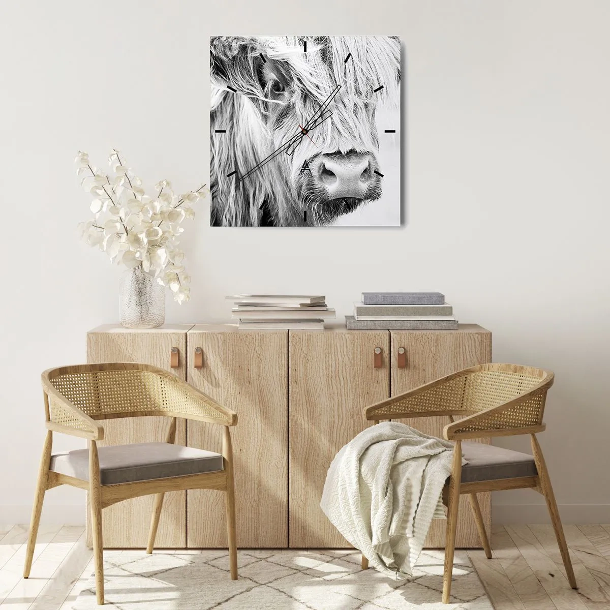 Falióra, Óra - Skót vadság - 30x30 cm