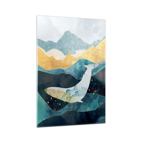 Üveg kép - Észak hűvös szépsége - 70x100 cm