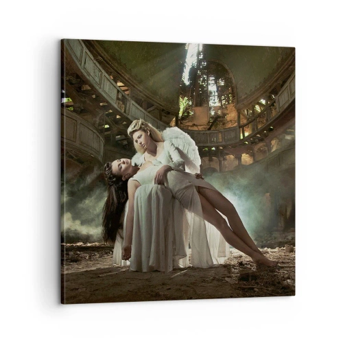 Vászonkép - A régi színház szelleme - 60x60 cm