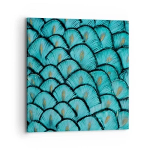 Vászonkép - A tollak nagy gálája - 70x70 cm