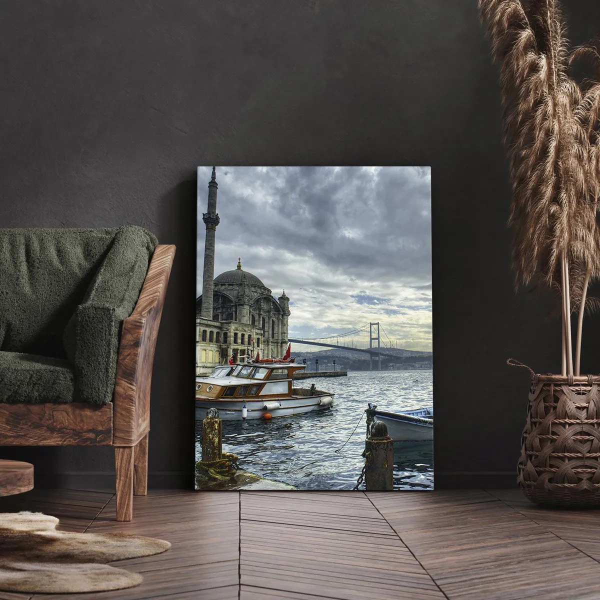 Vászonkép - A világok határán - 55x100 cm