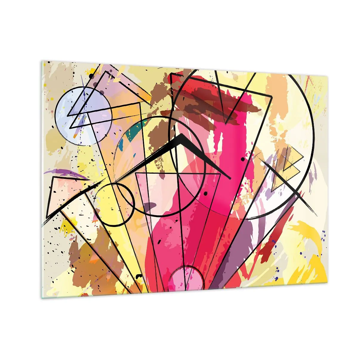 Üveg kép - Robbanás - 100x70 cm