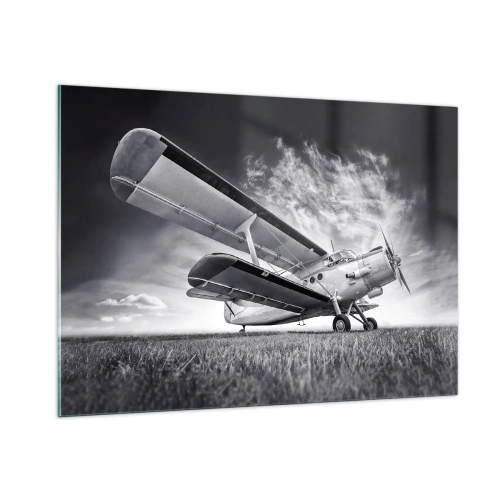 Üveg kép - A szárnyas vándor - 100x70 cm