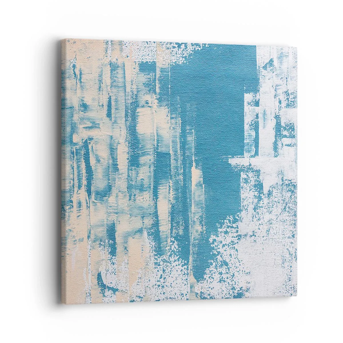 Vászonkép - Jégcsapon keresztül - 40x40 cm