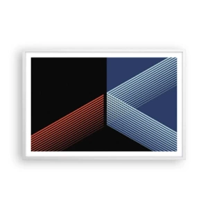 Poszter fekete keretben - Egyszerű történet - 91x61 cm