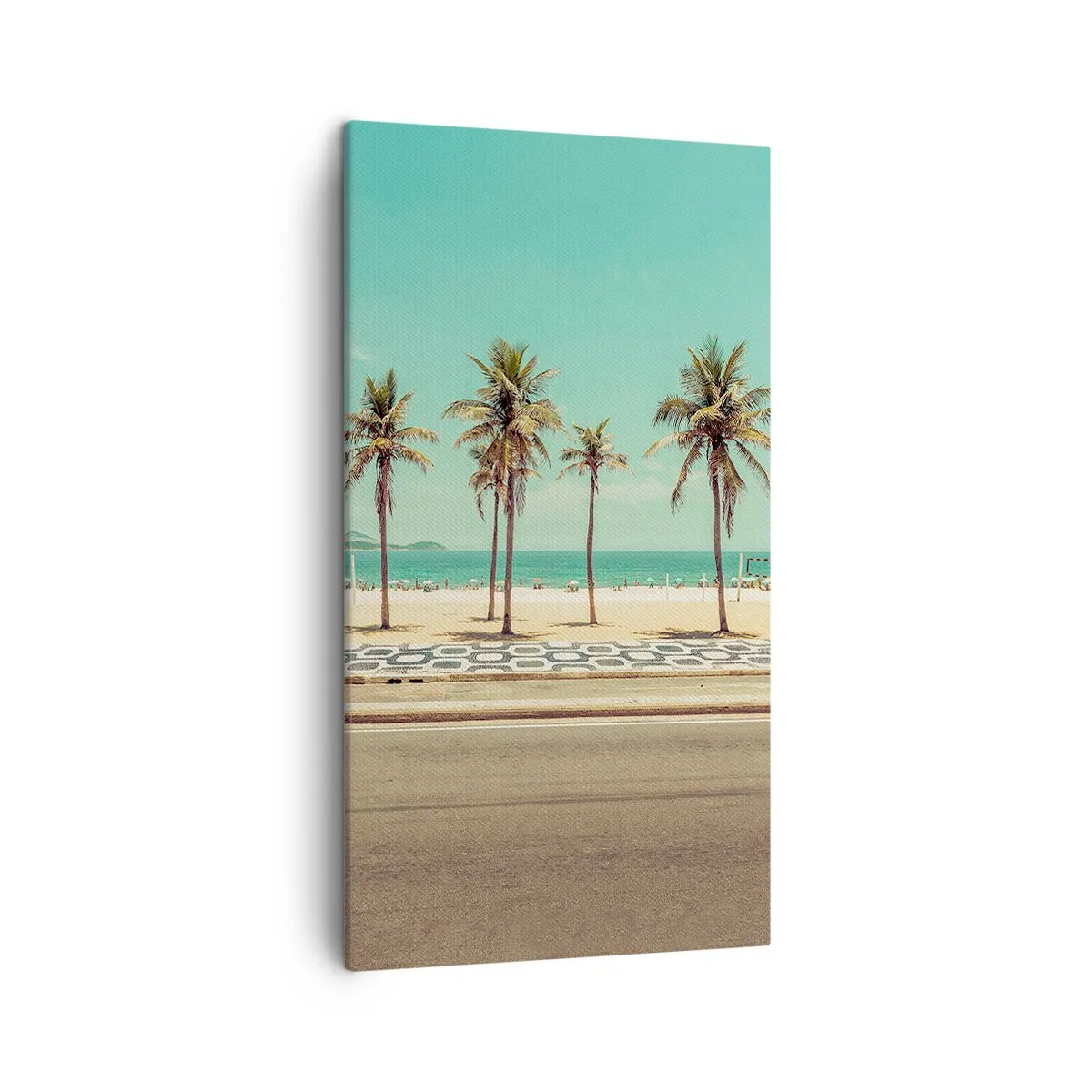 Vászonkép - A tengerparton - 45x80 cm