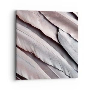 Vászonkép - Rózsaszín ezüstben - 30x30 cm