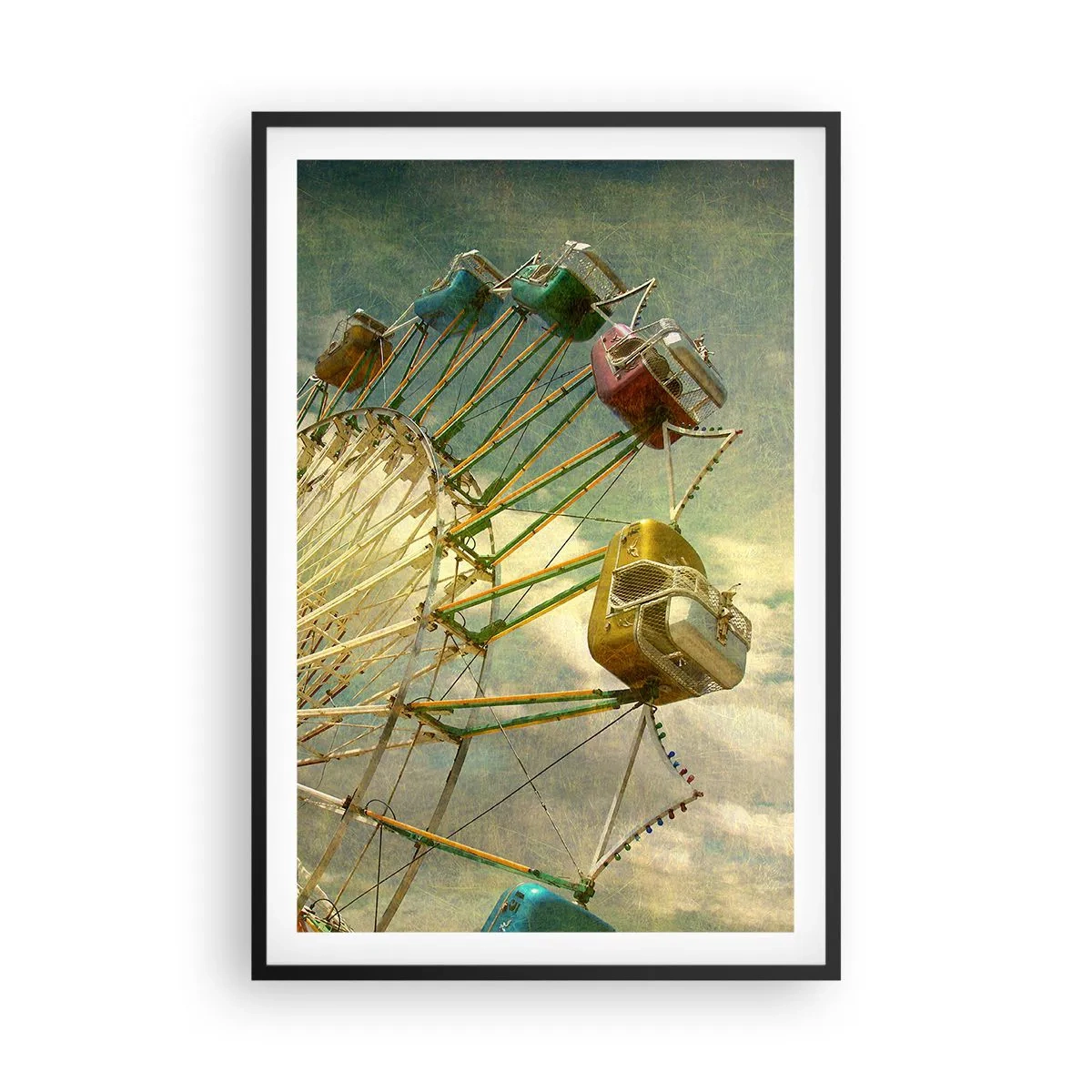 Poszter fehér keretben - Lesz, lesz mulatság.... - 61x91 cm