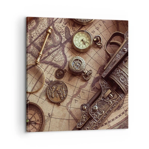 Vászonkép - Hív a kaland  - 60x60 cm