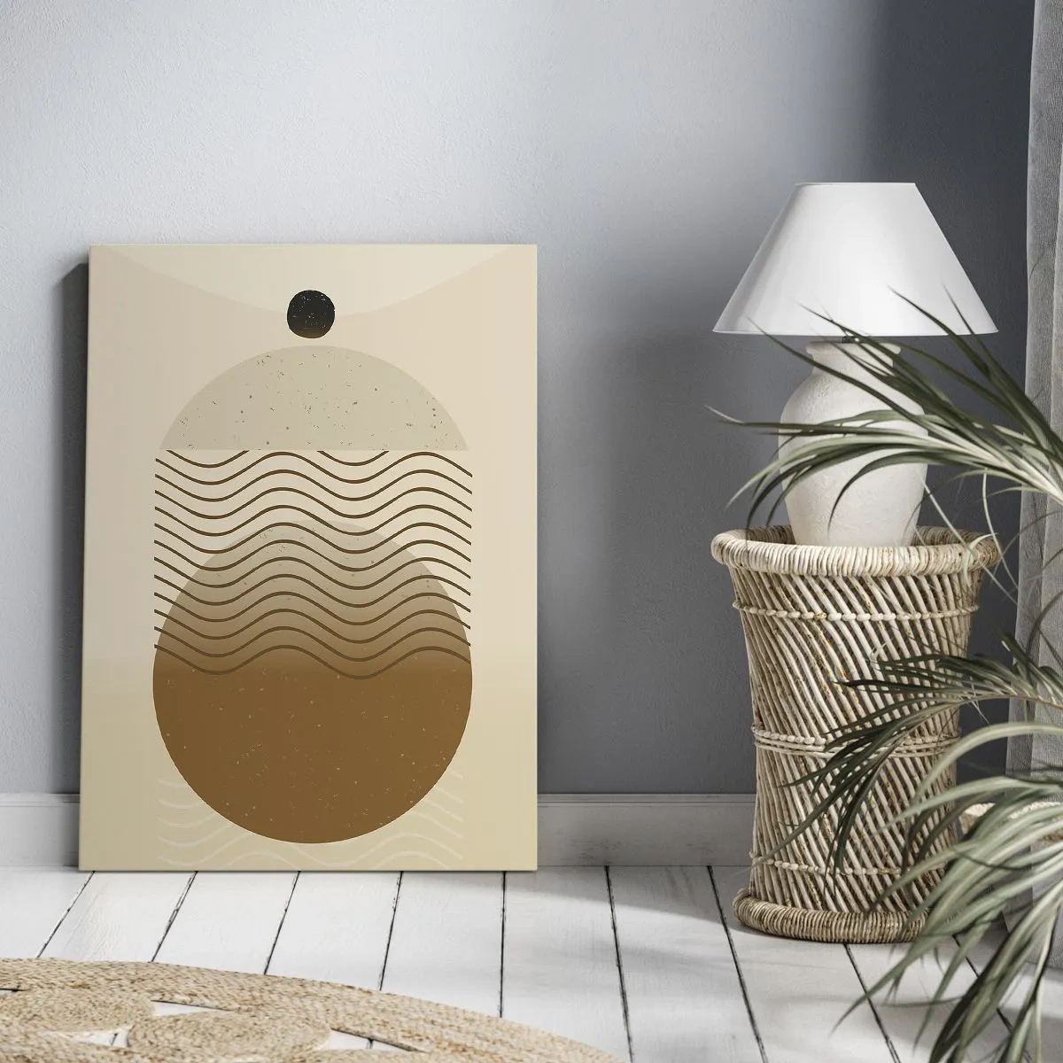 Vászonkép - A geometriai formák eredetéről - 70x100 cm