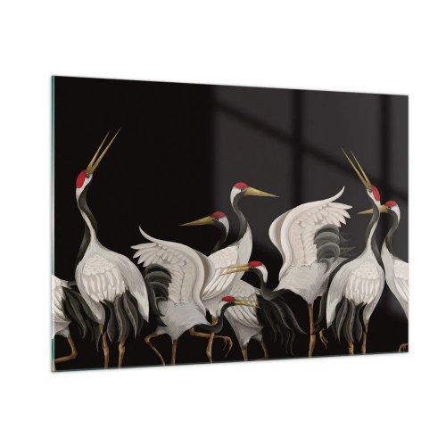 Üveg kép - Madádolgok - 100x70 cm